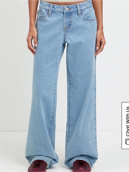 PacSun Denim - NWT PacSun Low Rise Girlfriend Wide Leg Jeans